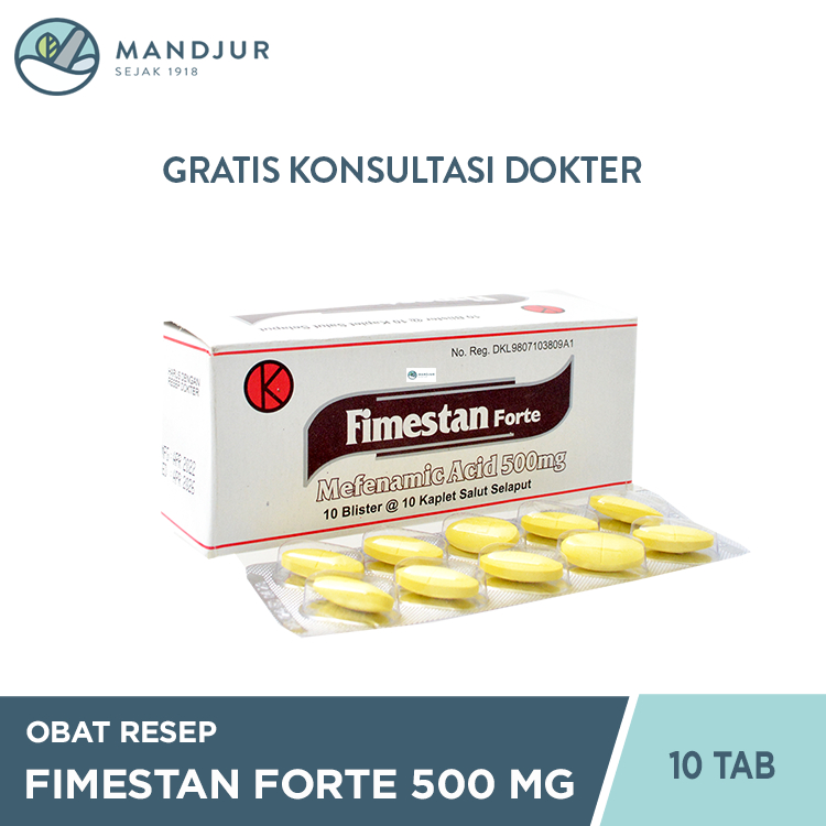 Fimestan Forte 500 mg 10 Tablet