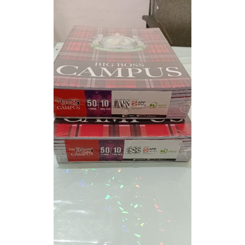 

Buku big boss campuss 50 lembar