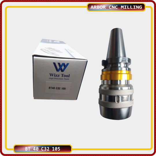 ARBOR MILLING CNC BT 40 C32 105 LONG