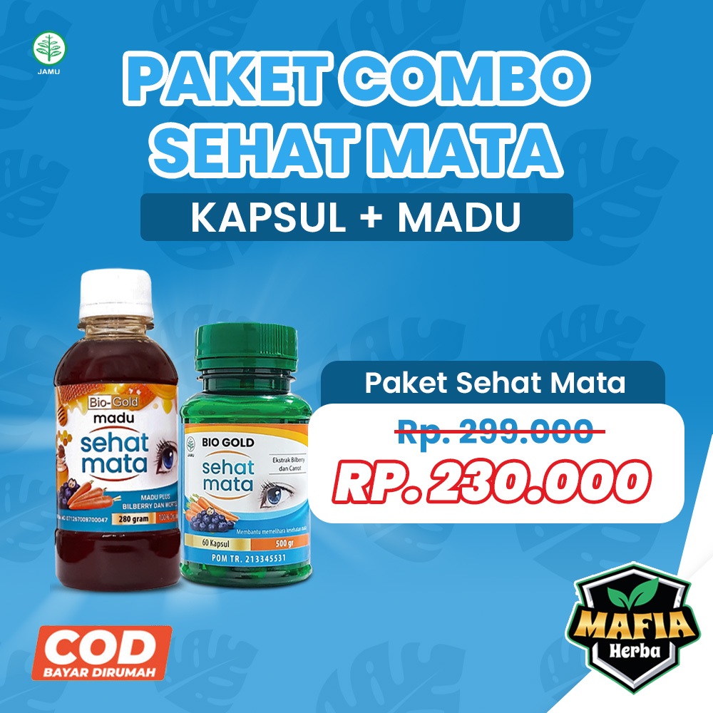 VITAMIN MATA ANAK TERBAIK DI INDONESIA BIOGOLD SEHAT MATA Minus Plus Silinder Pandangan Kabur