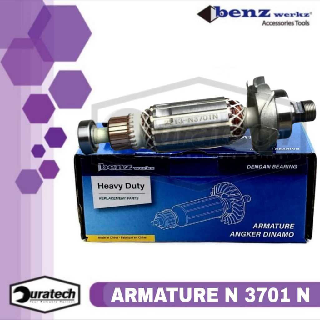 Promo Benz Werkz Armature Untuk N 3701 N Angker Dinamo Mesin Trimmer Serut Profil Kayu Maktec Makita