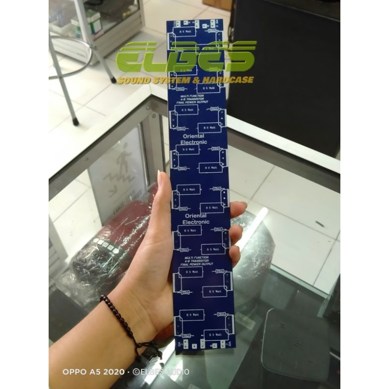 PCB transitor final sanken toshiba power amplifier PCB TR final