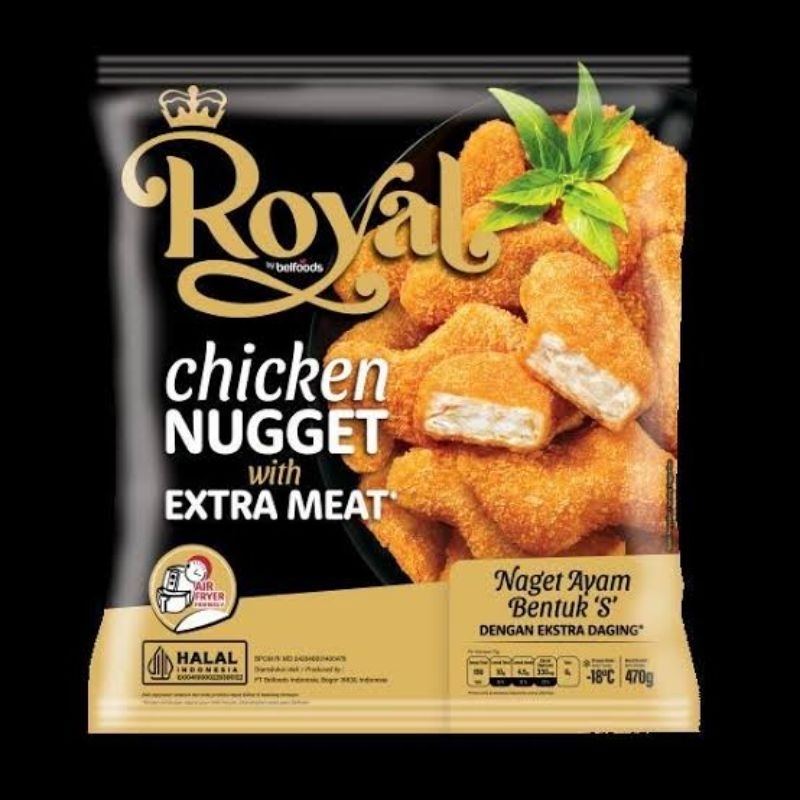 

BELFOODS ROYAL CHICKEN NUGGET S 500gram