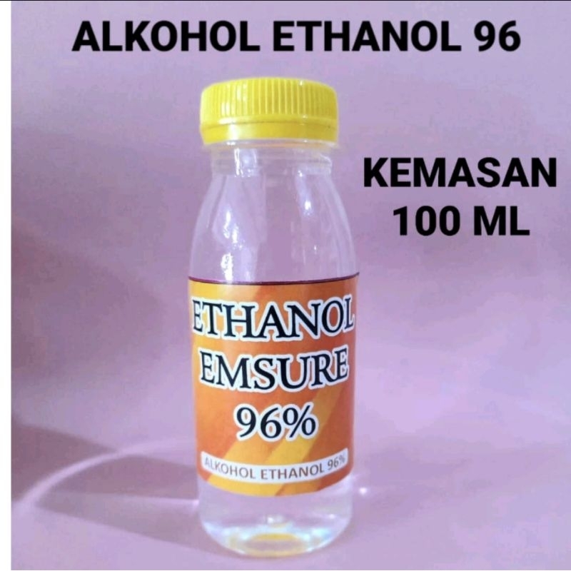 ALCOHOL ETHANOL 96% KEMASAN 100 ML CAMPURA BIBIT PARFUM SPRAY