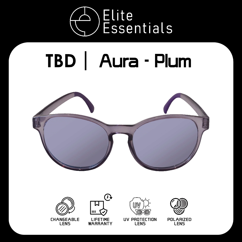 TBD Eyewear Aura Series - Plum
