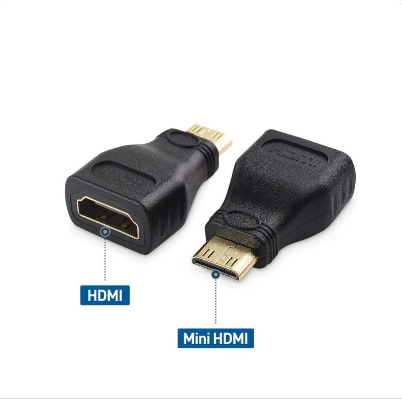 KONEKTOR HDMI MINI TO HDMI / HDMI MINI TO HDMI / CONVERTER HDMI FEMALE TO HDMI MINI MALE