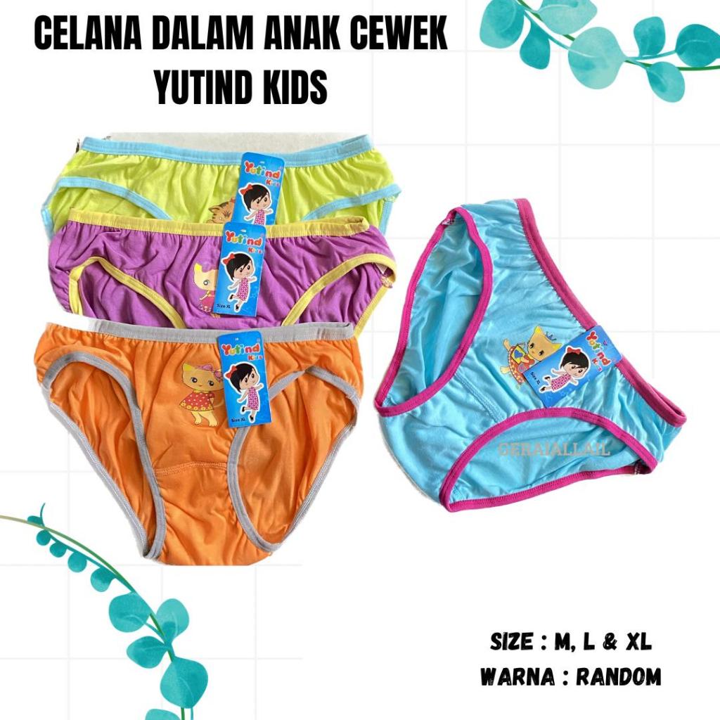 (3pcs) Celana Dalam Anak Cewek YUTIND KIDS_BOO_
