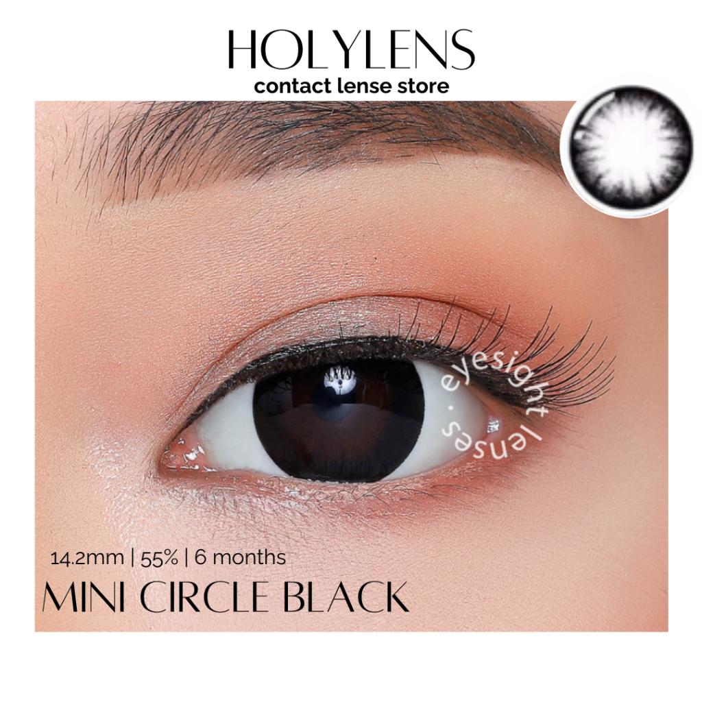 Softlens Mini Circle Black / Softlens Kitty Kawaii