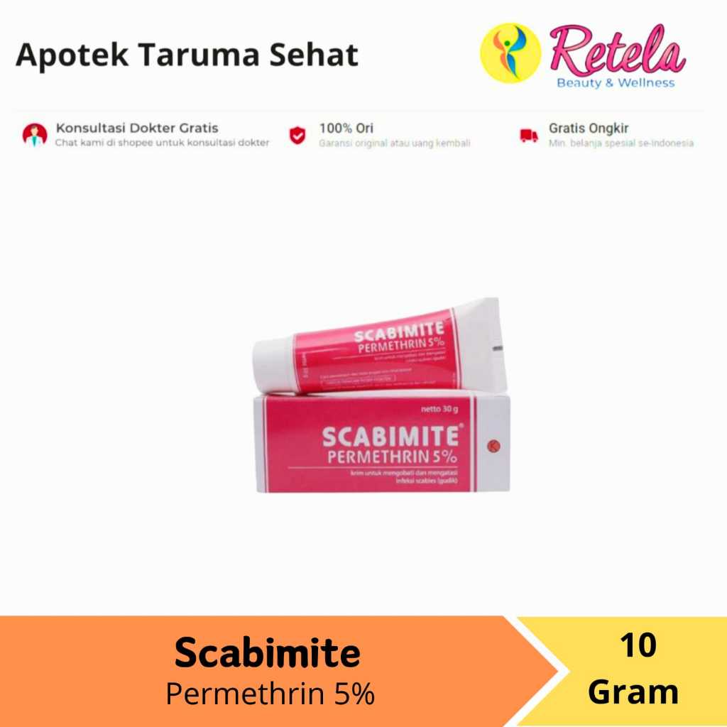 Scabimite 5% Cream 10 g - Scabies