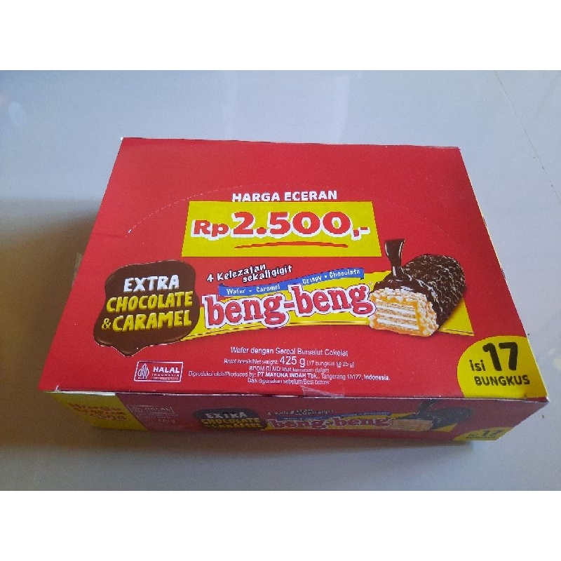 

Beng Beng Extra Cokelat Produksi Baru 17pcs x 25gr