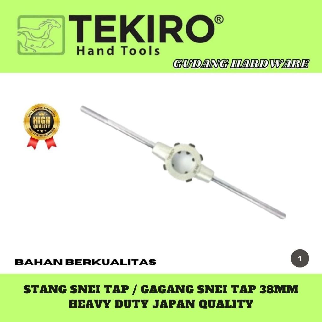 tekiro stang snei tap / gagang snei tap 38mm jaminan asli original