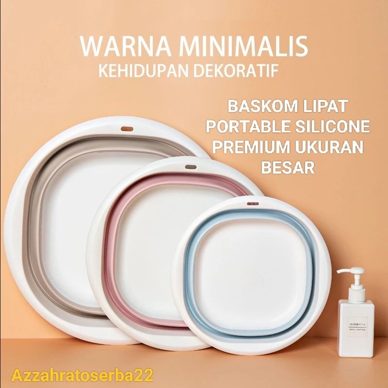 BASKOM LIPAT UKURAN BESAR PORTABLE (AZZAHRATOSERBA22)