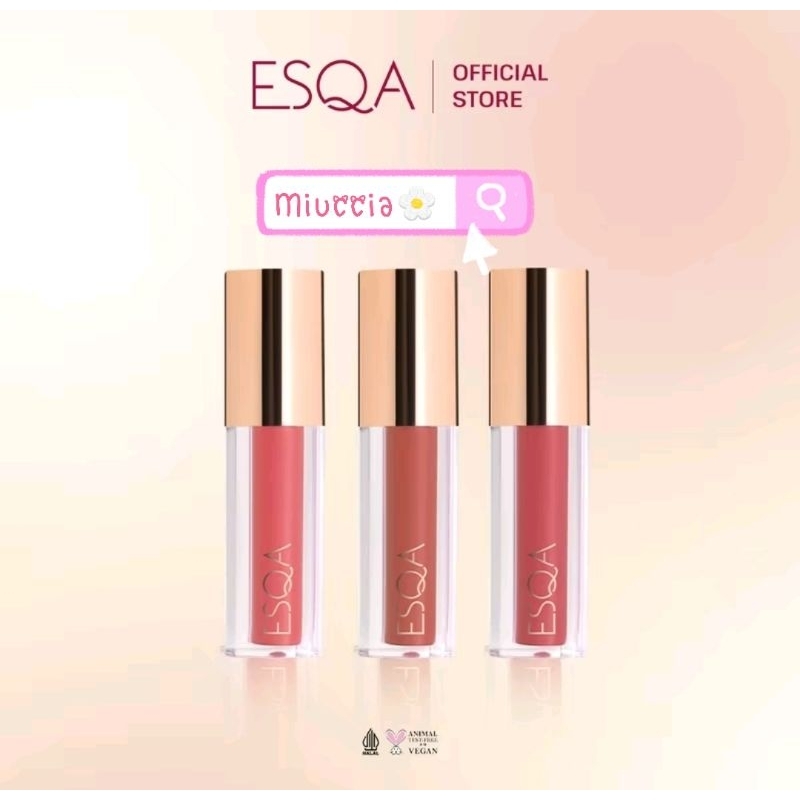 Barbie X ESQA Sun Gold Lip Stain / ESQA Lip Stain