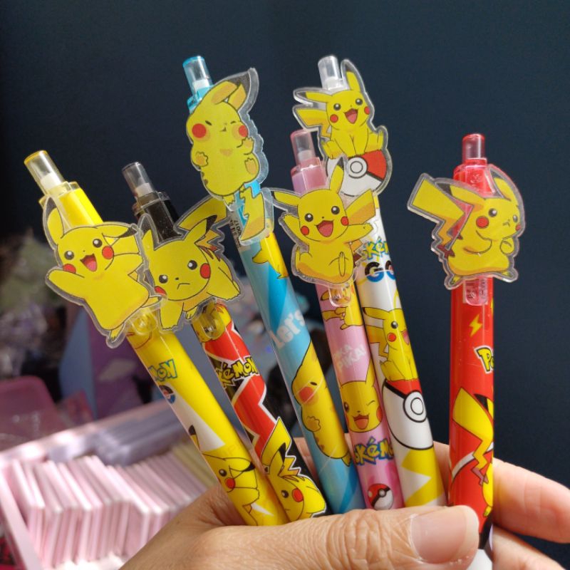 

Pulpen pena cetek acrylic POKEMON