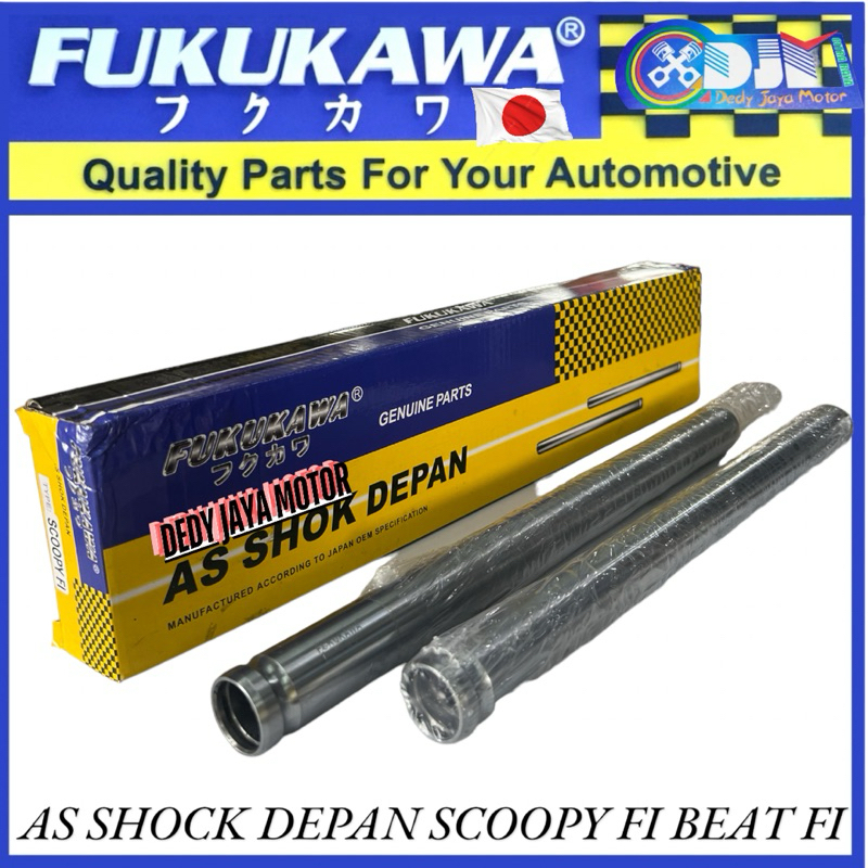 As Shock Depan Scoopy Fi 2pcs Original Fukukawa As Shock Depan Scoopy Fi Beat Fi Vario 125/150 Fukuk