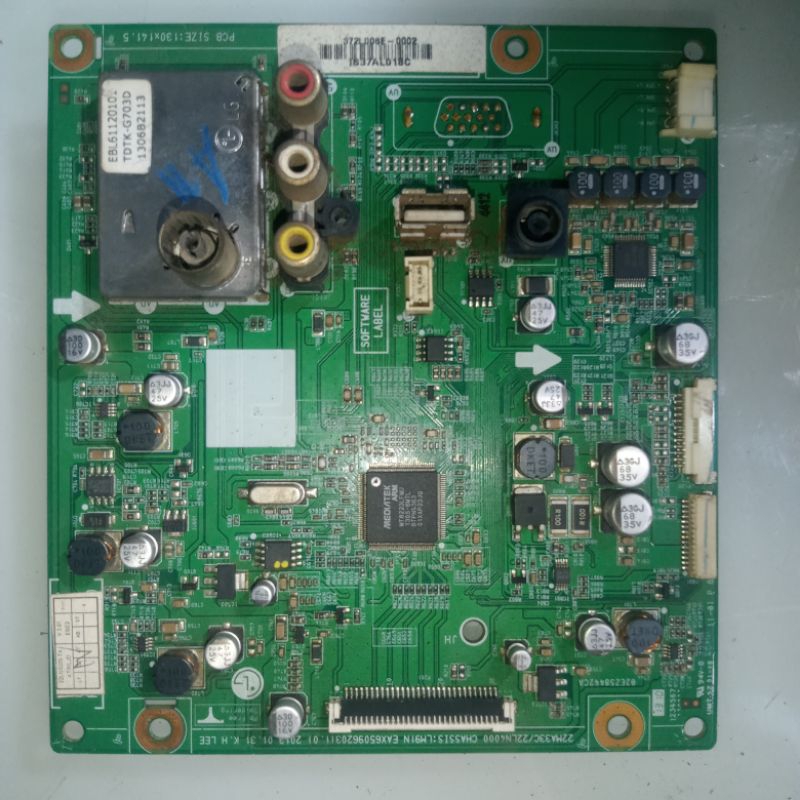 MB TV LED LG 22LN4000 MESIN TV LED LG