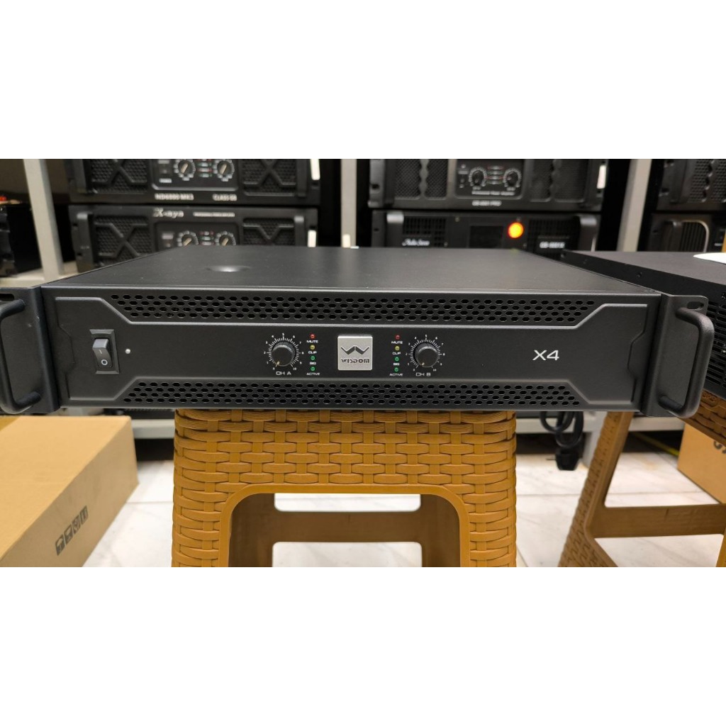 WISDOM X4 Power Amplifier X 4 / X-4