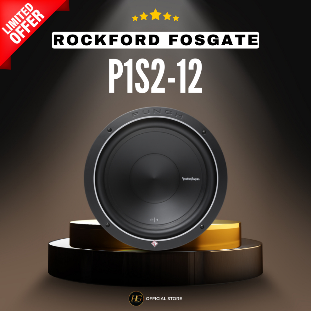 Subwoofer 12 inch Rockford Fosgate P1S2-12 (SALE)