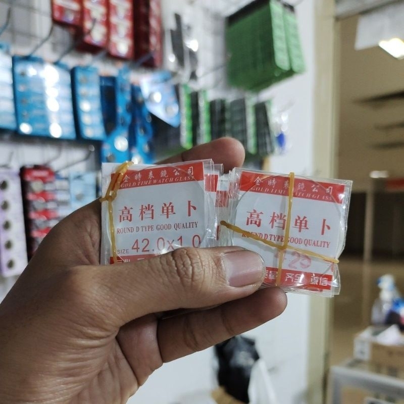 kaca lensa jam tangan kaca lup kaca cembung datar jam tangan