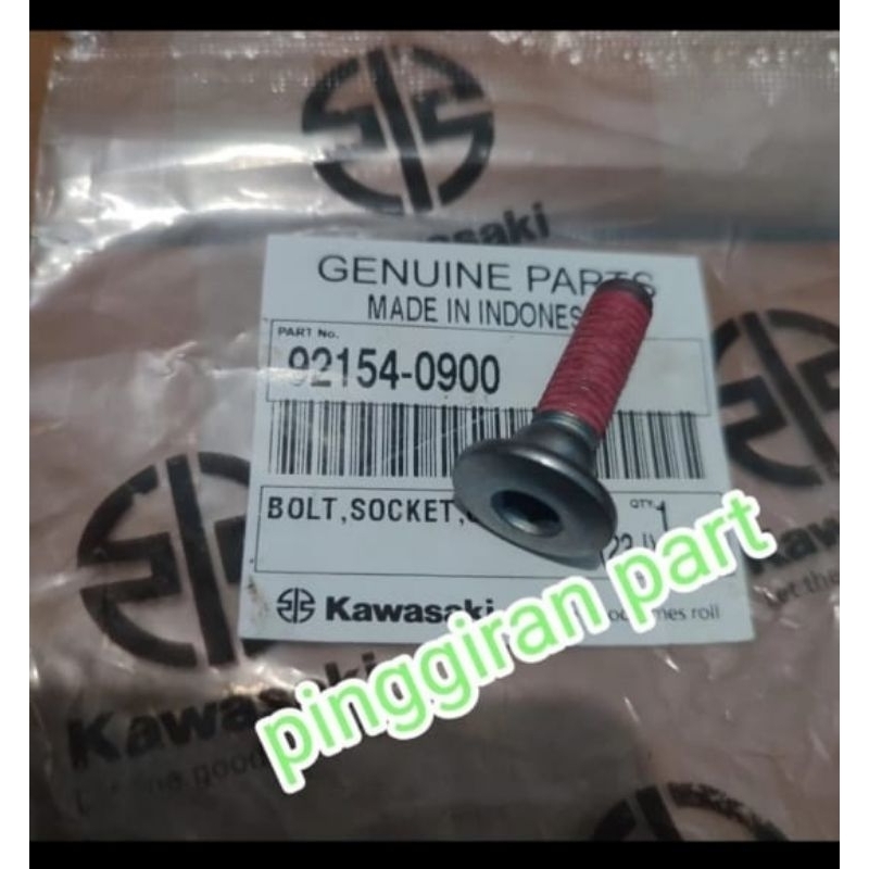 baut piringan cakram disk depan atau belakang ninja W175 Ninja rr new rr old original