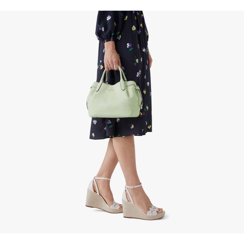 Tas KS DUMPLING SMALL SATCHEL IN LIGHT OLIVE
