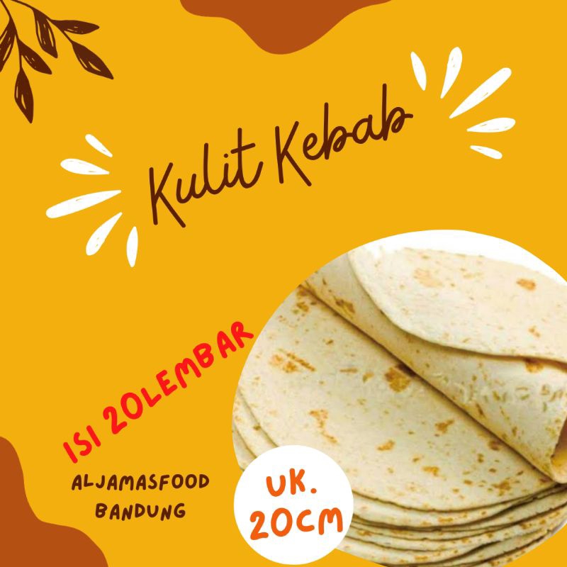 

Kulit KEBAB/ TORTILAS TM. UK 20