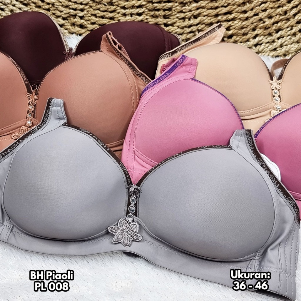 BH Wanita Piaoli PL 008 BRA Cup B Kait 3 BRA Wanita Piaoli Extra Comfort Size 36 38 40 42 44 46