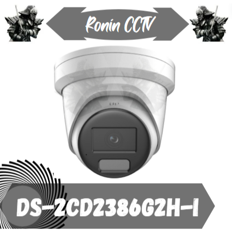 HIKVISION IP Cam Powered by Darkfighter 8MP DS-2CD2386G2H-I Fixed Turret Network Camera