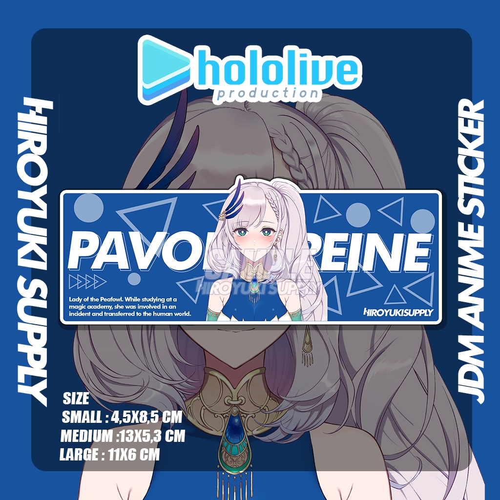 Sticker Pavolia Reine Hololive-ID Slap Sticker