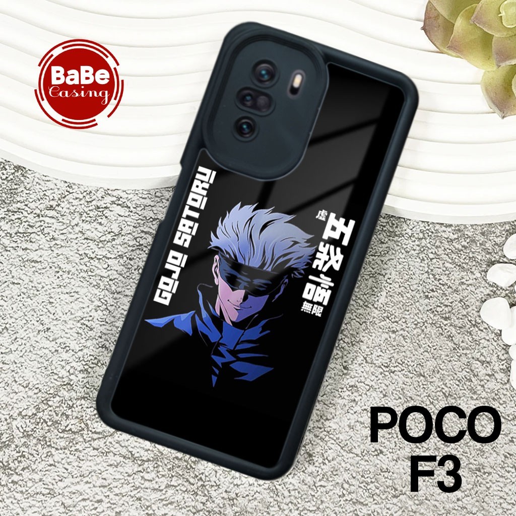 Case Poco F3 Terbaru Anime Jujutsu Casing Foco F3 Hardcase Premium Glossy Softcase Hp Glosy Termurah