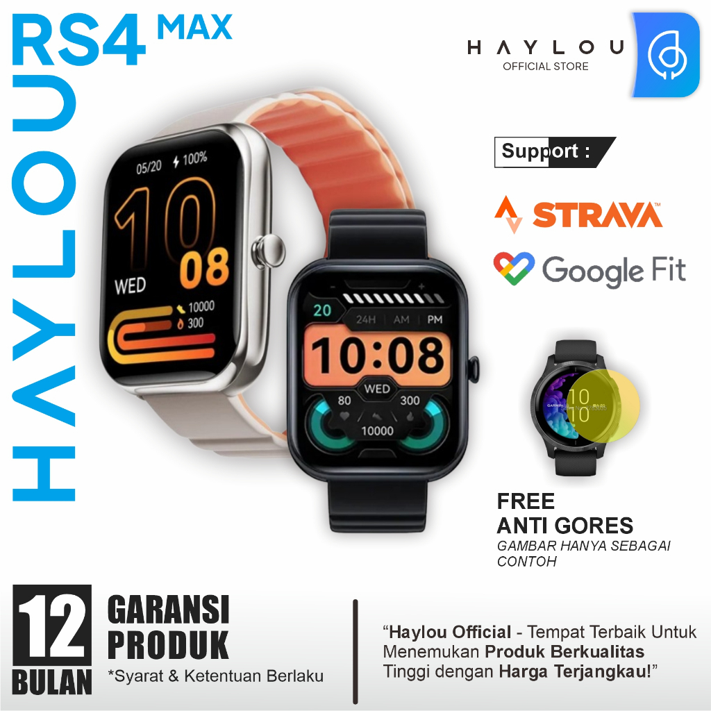 Haylou RS4 Max Smartwatch LS17 Bluetooth phonecall Magnetic strap