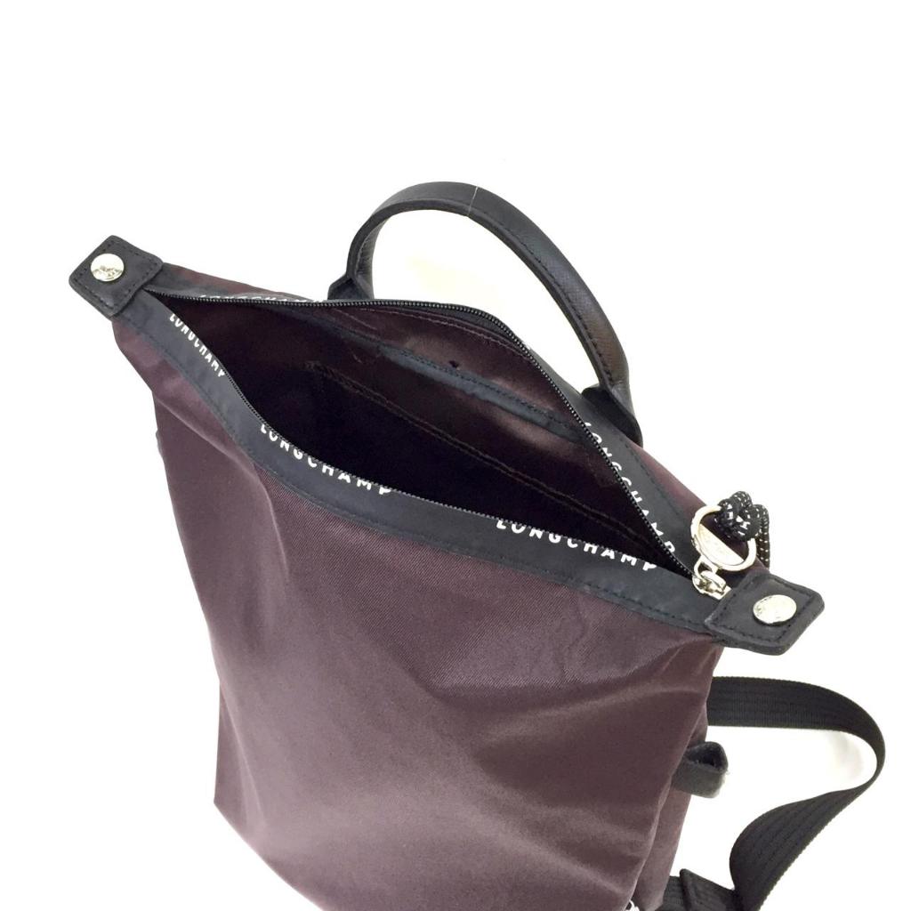 Tas Ransel Medium Besar Lc Pliage Energy Backpack Wine Anggur Marun Backpack Original Bag Import Tas