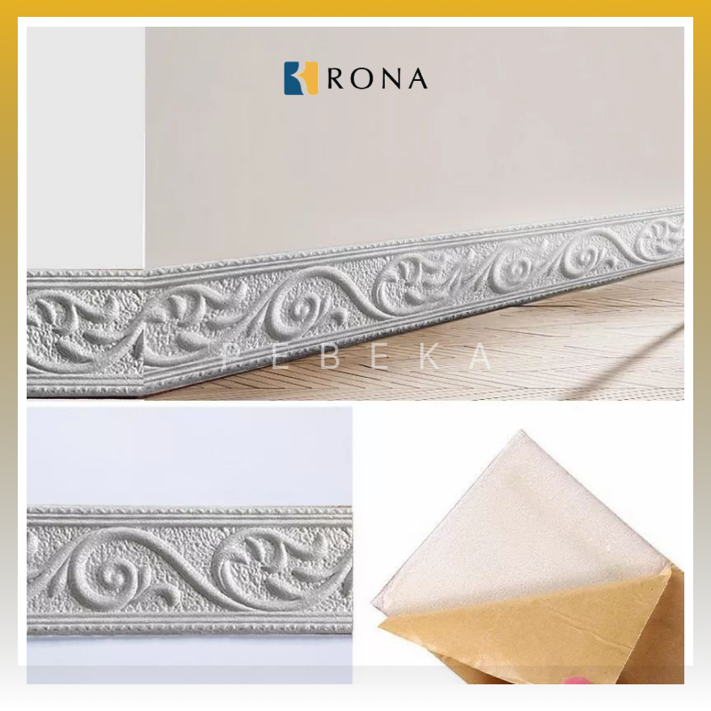 List Wallpaper Dinding 3D Foam Ukuran 230 cm x 5 cm