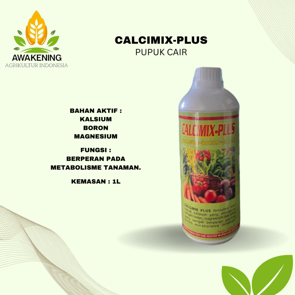 CALCIMIX PLUS 1LITER KALSIUM CAIR BORON SILIKA