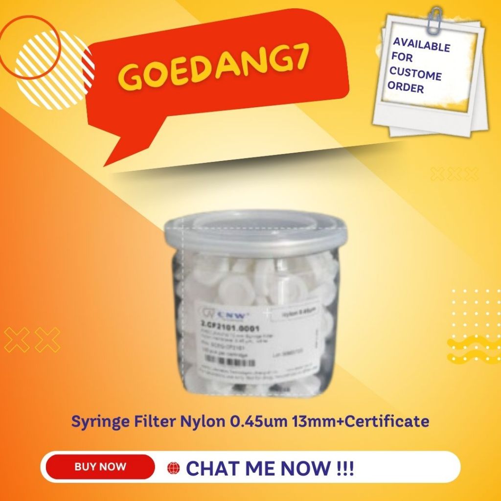 Syringe Filter Nylon 0.45um 13mm+Certificate
