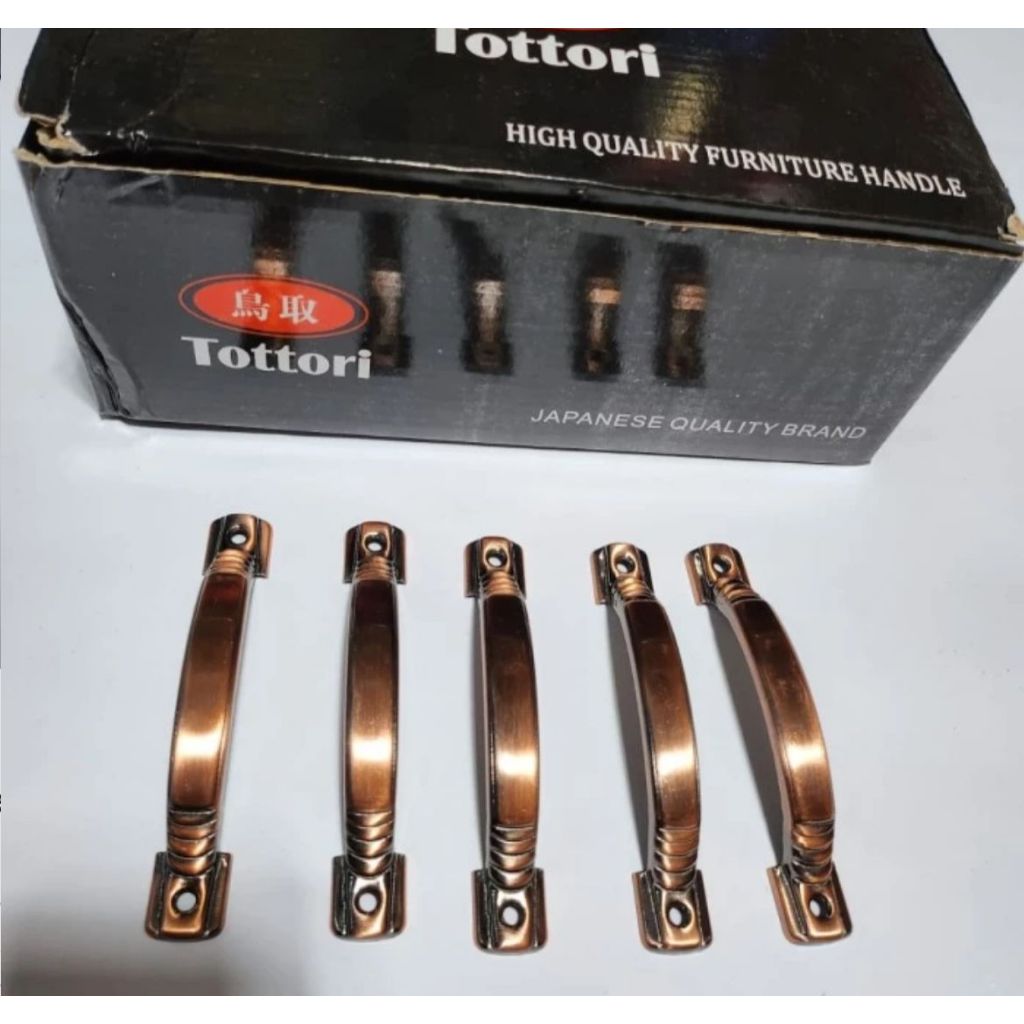 Tarikan Laci Besi TOtory Antik / Tarikan Lemari Antik + Skrup Antik