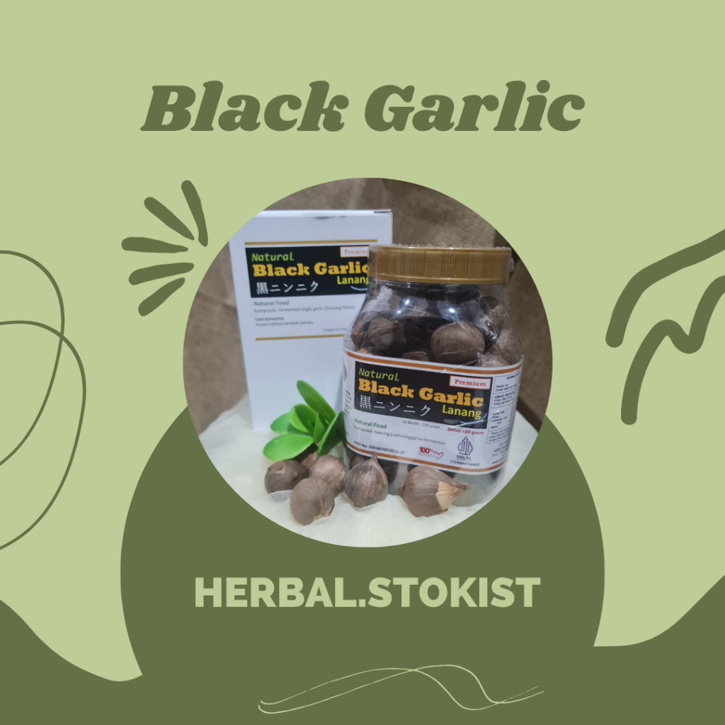 

Natural Black Garlic/Bawang Hitam Tunggal/Menurunkan Kadar Gula Darah Diabetes