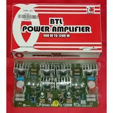 Kit Driver BTL 400 to 1200W Type 317 Modul Power Amplifier Mono