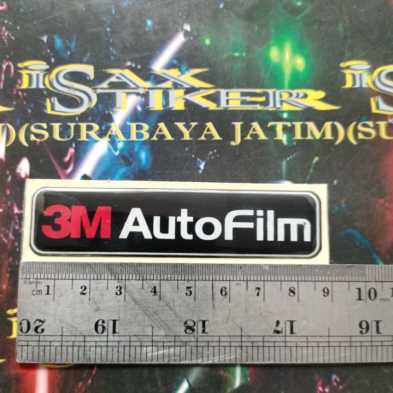 Stiker timbul kaca film mobil 3M Auto Film