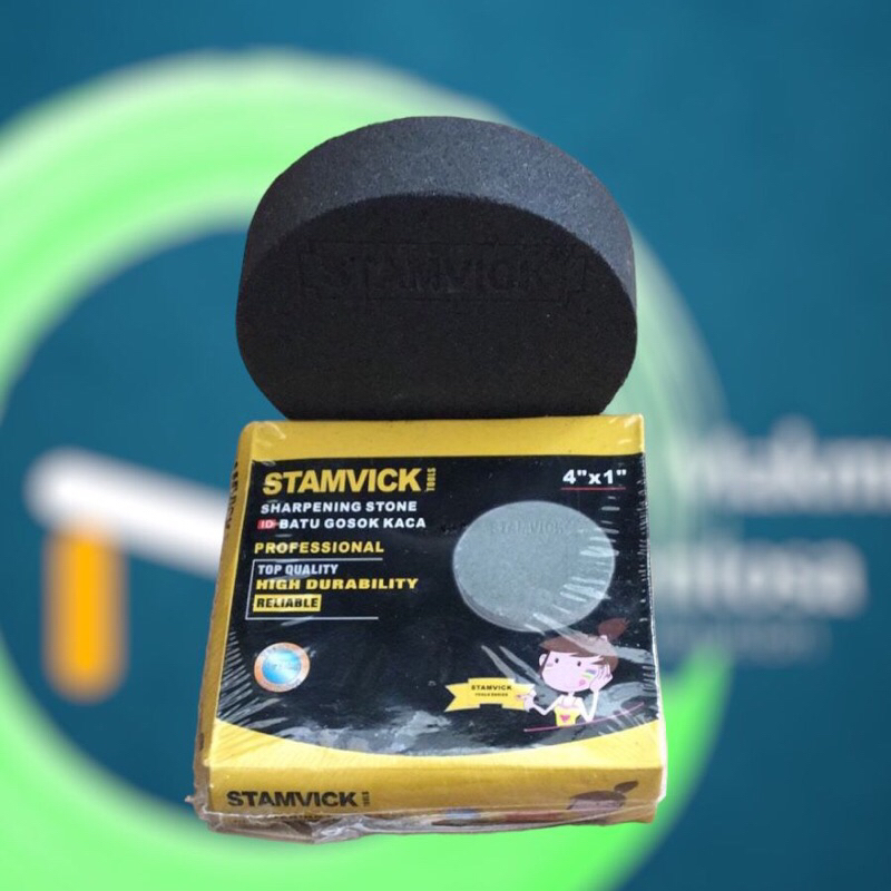 batu gosok kaca / penghalus kaca / batu asah kaca