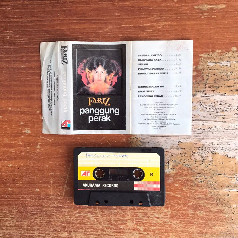 Kaset Pita Fariz RM - Panggung Perak