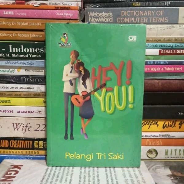 Novel Original HEY YOU Pelangi Tri Saki Bekas