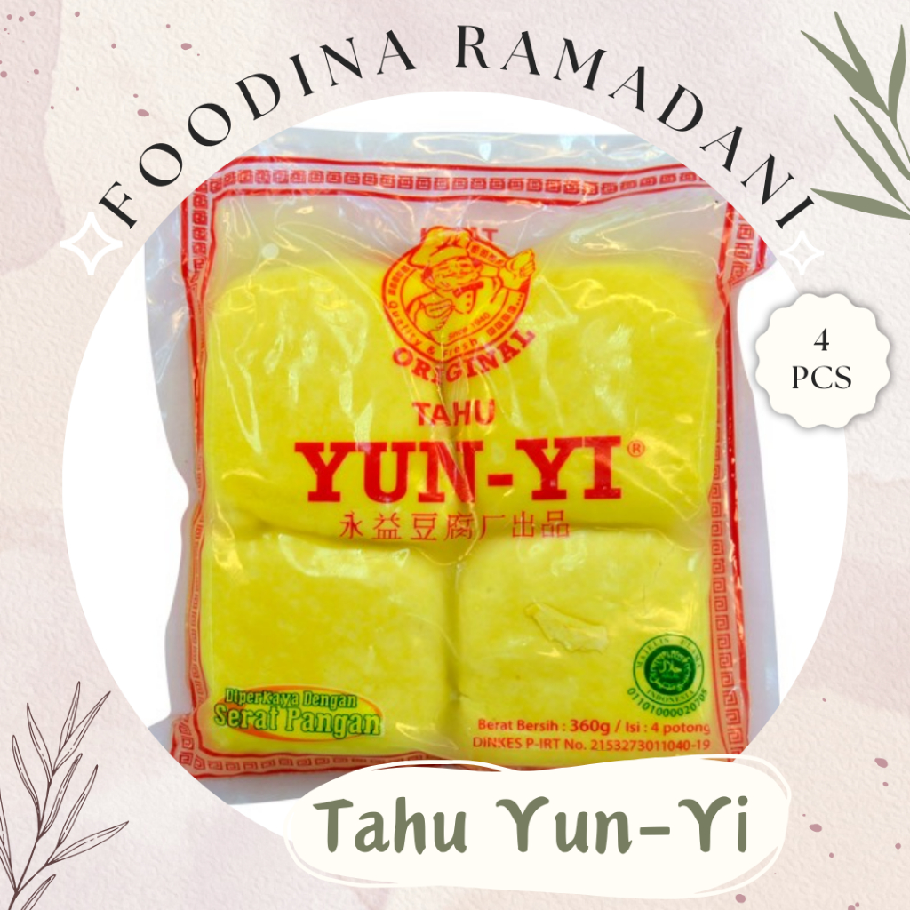 

TAHU Yunyi - Kuning Fresh [ Isi 4 Pcs ] Harga Per BKS
