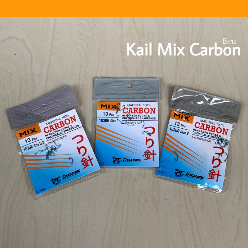 kail mix carbon biru pancing micro