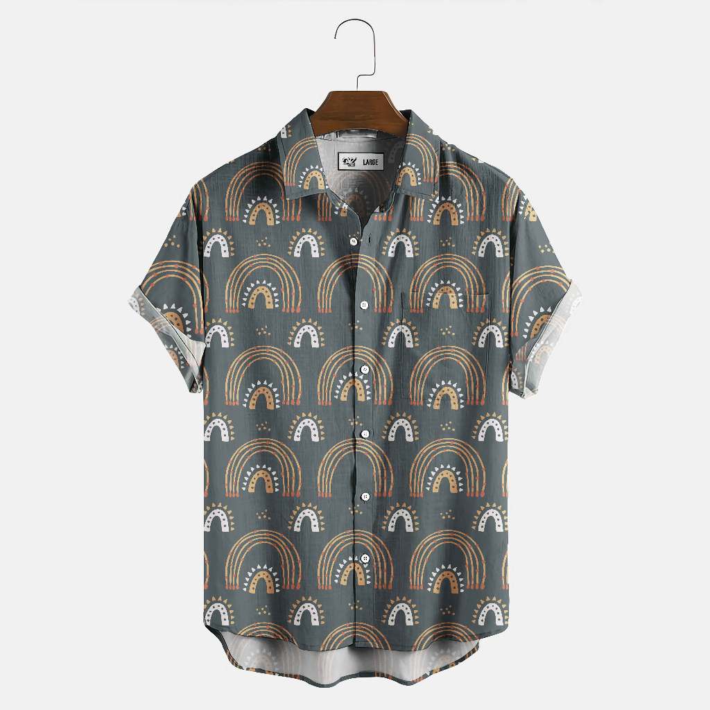 Kemeja pria premium - Bohemian rainbow ID27184941