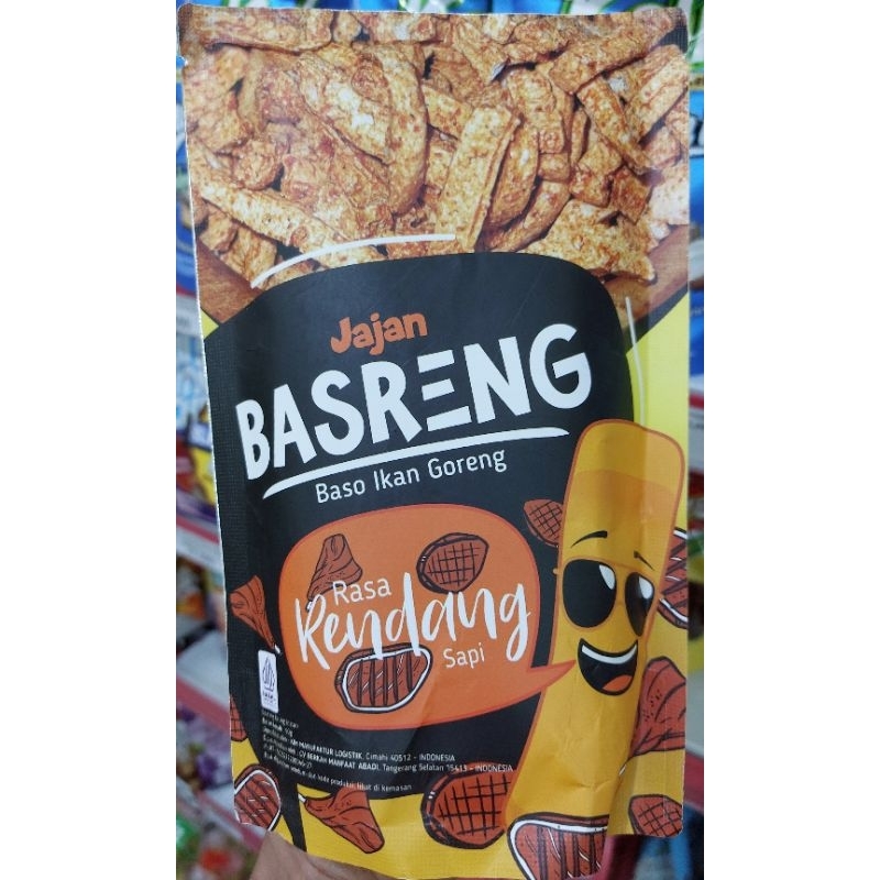 

KZ - basreng baso ikan goreng rasa rendang sapi 90g HALAL