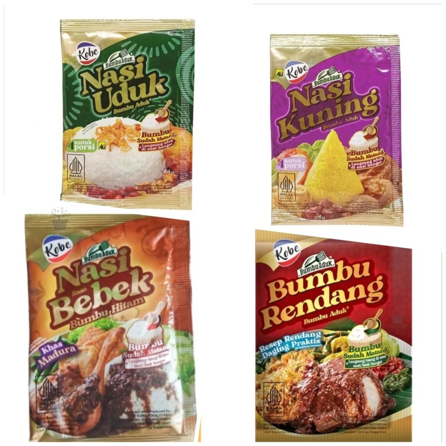 

KOBE NASI UDUK ECER 15 GRAM (1 PC)