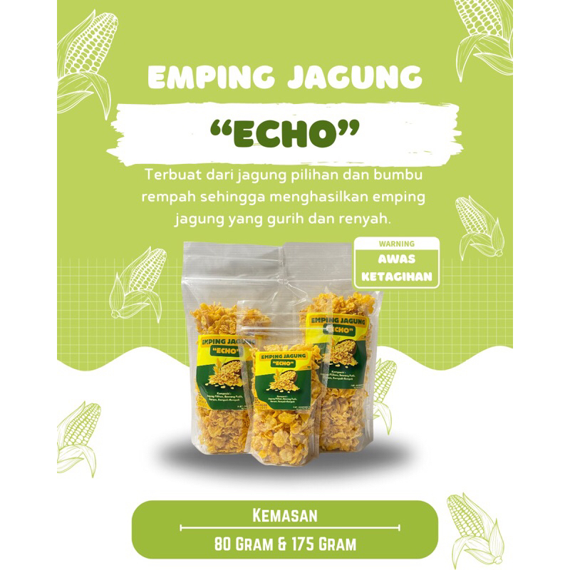 

Keripik Emping Jagung "ECHO