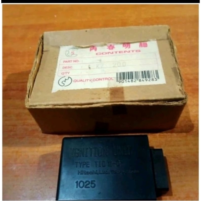 CDI UNIT CDI KAWASAKI BINTER MERCY KZ 200 CONTENS