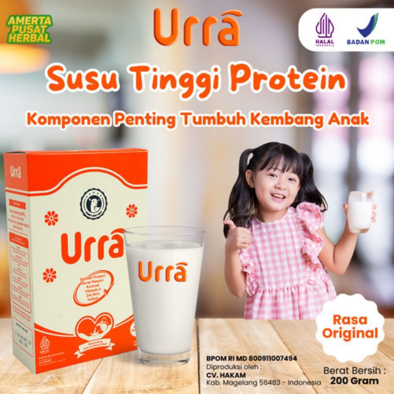 

Susu kambing Saneen URRA -200 GRAM ( Susu Penambah Berat Badan & tinggi Badan dll )